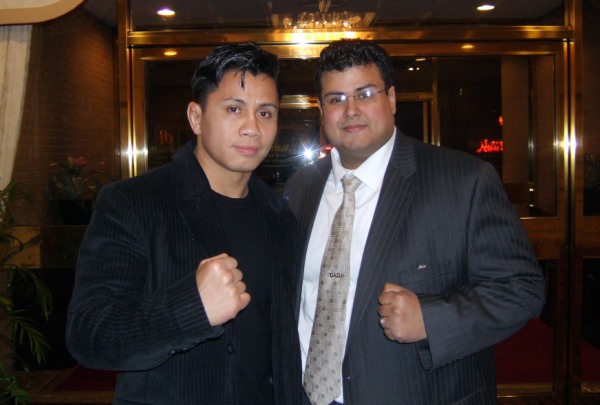 Champion Fighter Cung Le and Senpai Mercado